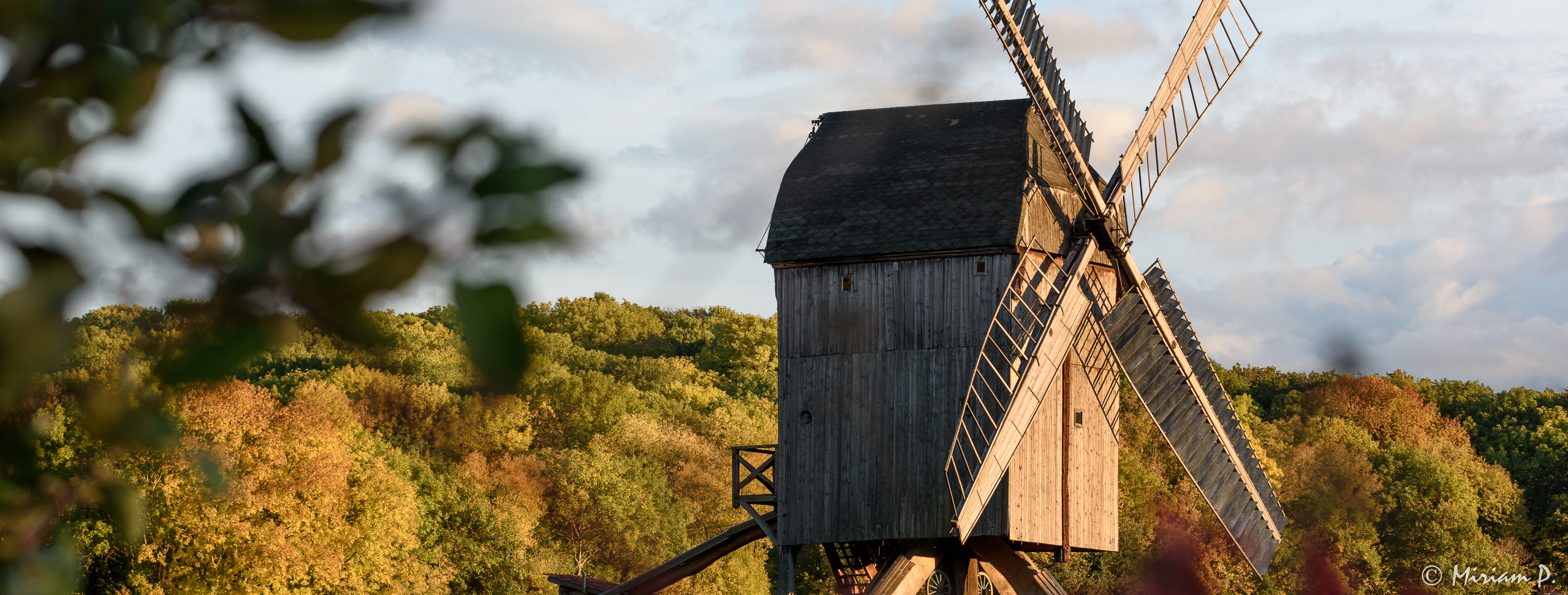 Die Bockwindmühle in Ballstädt